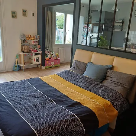 度假居 House With Enclosed Garden Without Neighbors And Jacuzzi Saint-Valérien